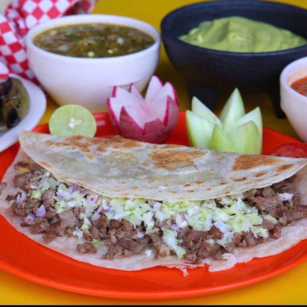 Quesadilla de Harina de Asada