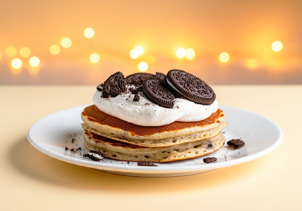 Pancakes de Oreo