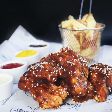 Alitas BBQ Dubai 6 uds