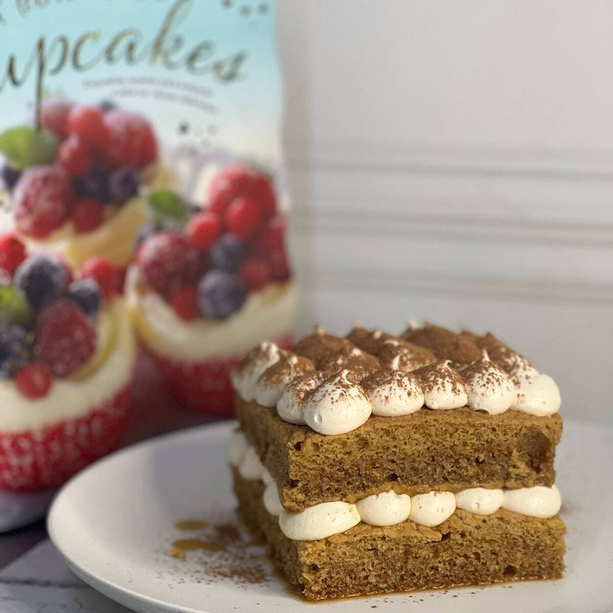 Rebanada de Tirsamisu