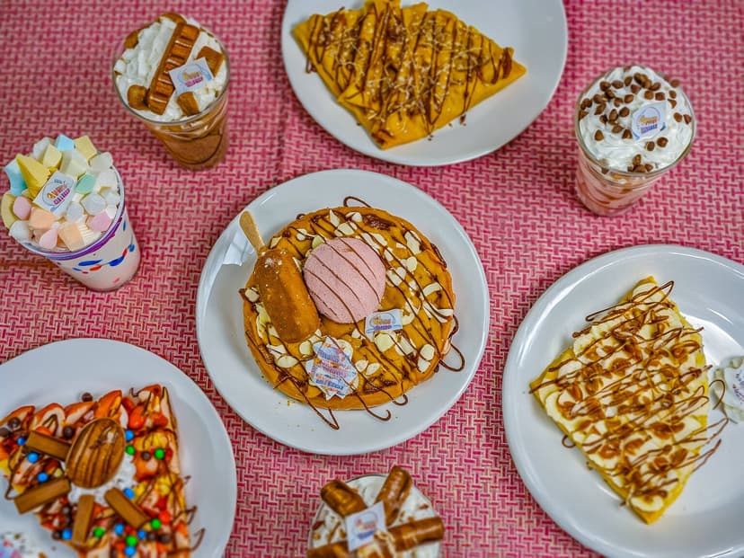 Crepa y Waffle Karamell