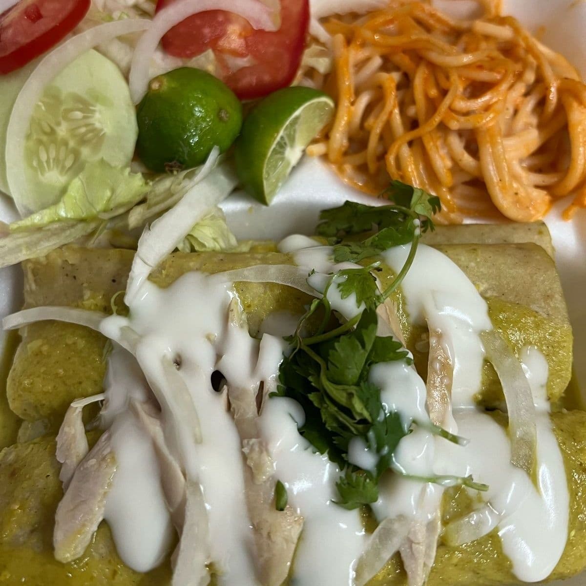 Enchiladas Suizas 4 Piezas
