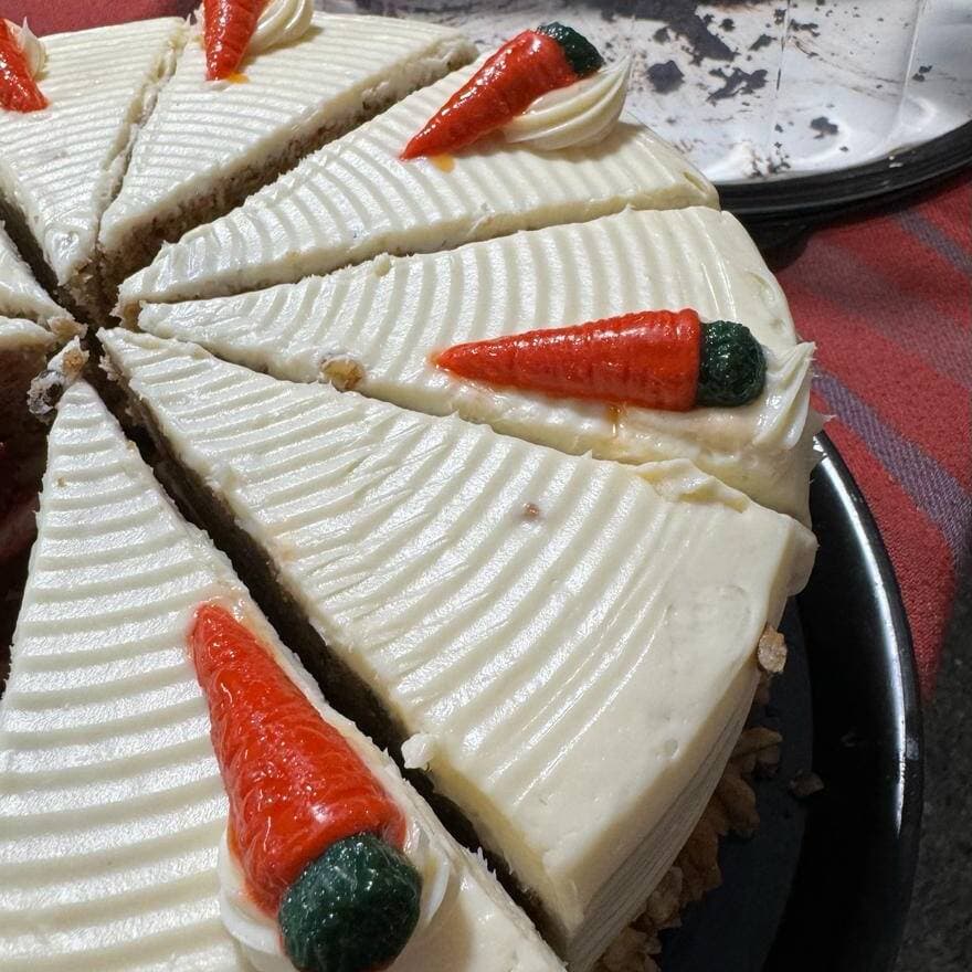 Pastel de Zanahoria