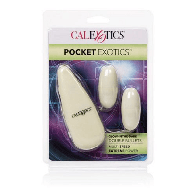 CALEXTICS DOUBLE BULLETS GLOW IN THE DARK