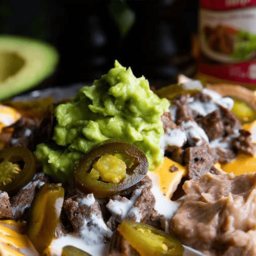 Nachos con Arrachera