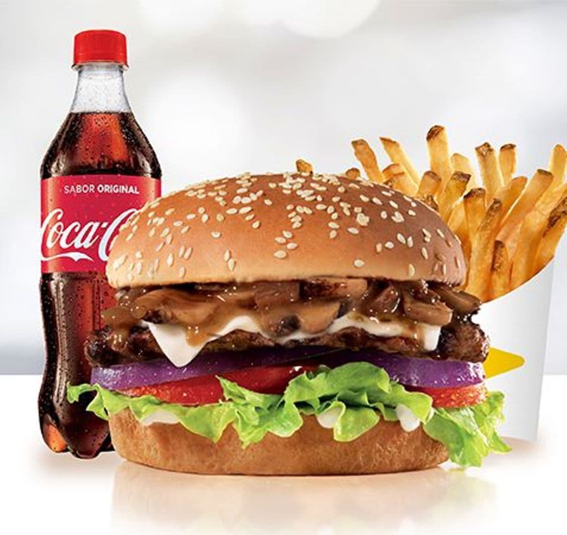 Combo Portobello burger