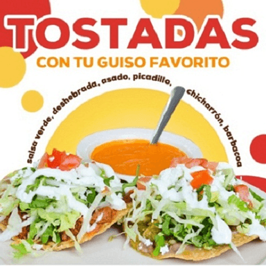 Tostada con Guiso