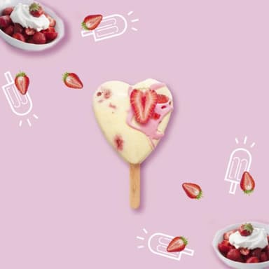 CHINGONA FRESA CON CREMA