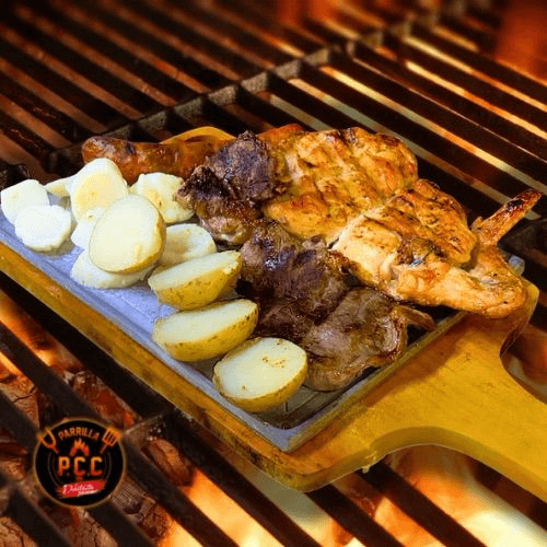 COMBO PECHUGA ARABE, CARNE, CHORIZO
