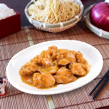 Pollo en Salsa de Ajo