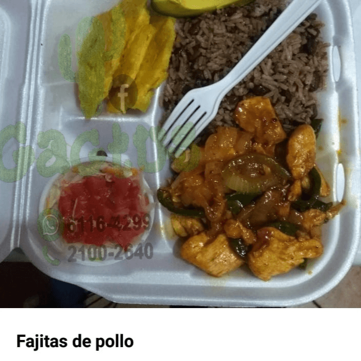 Fajitas de Pollo