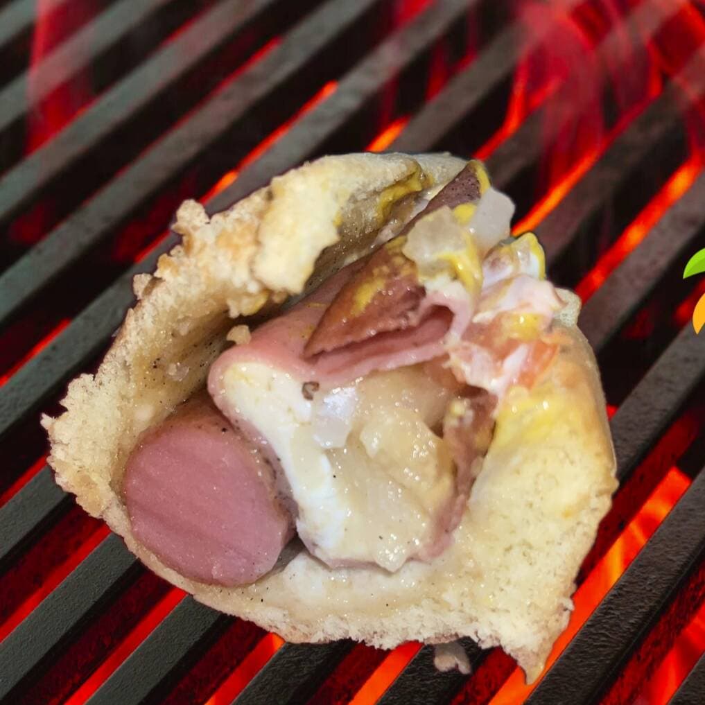 Hot dog Hawaiano