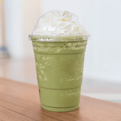 Frappe de matcha