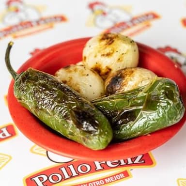 Orden de Chiles y Cebollas Asadas