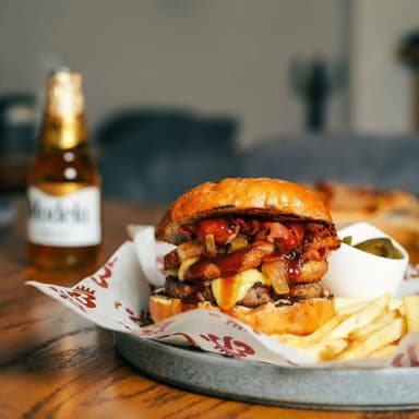 Hamburguesa BBQ