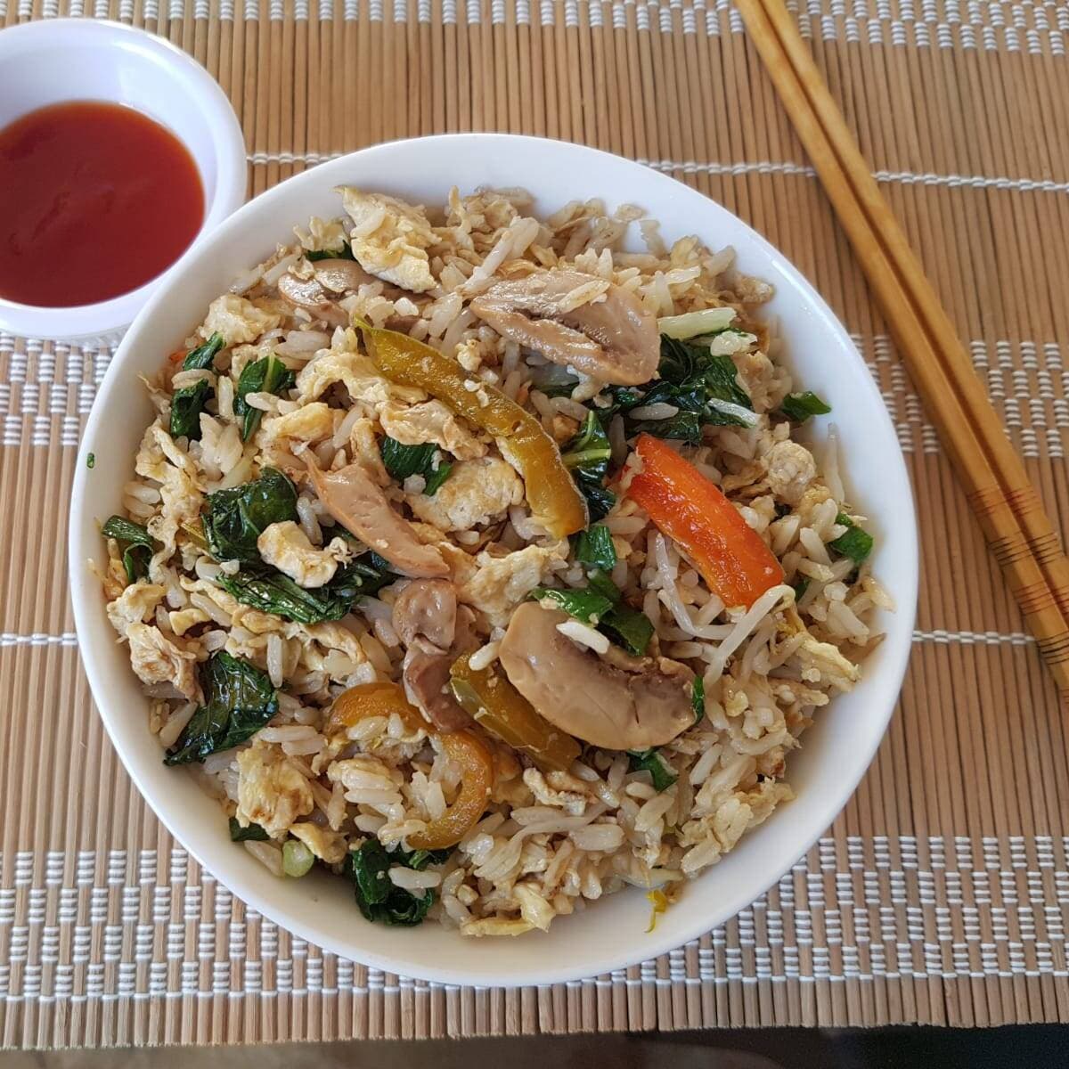 Chaufa Vegetariano Individual