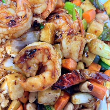 Camarón Kung Pao