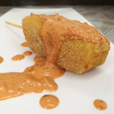 Kushiague de Camarón con Queso Crema