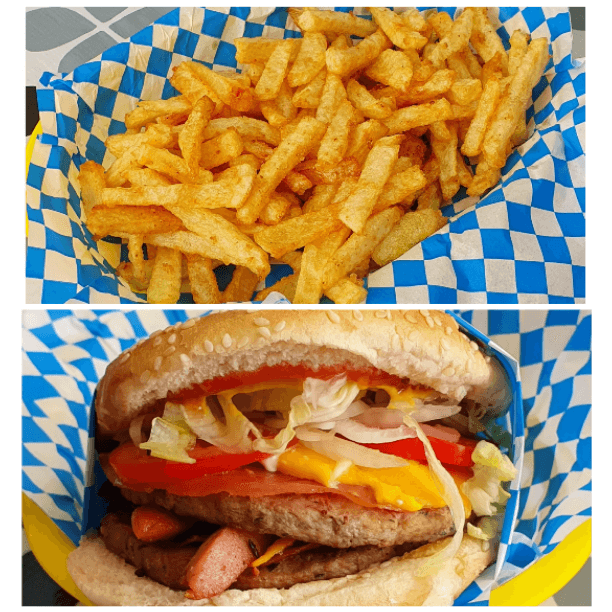 Combo Hamburguesa Doble