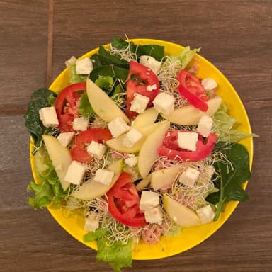 Ensalada + Frappe Capuchino