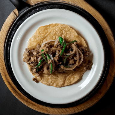 Taco de Bistec al Albañil