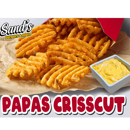 Papas Crisscut