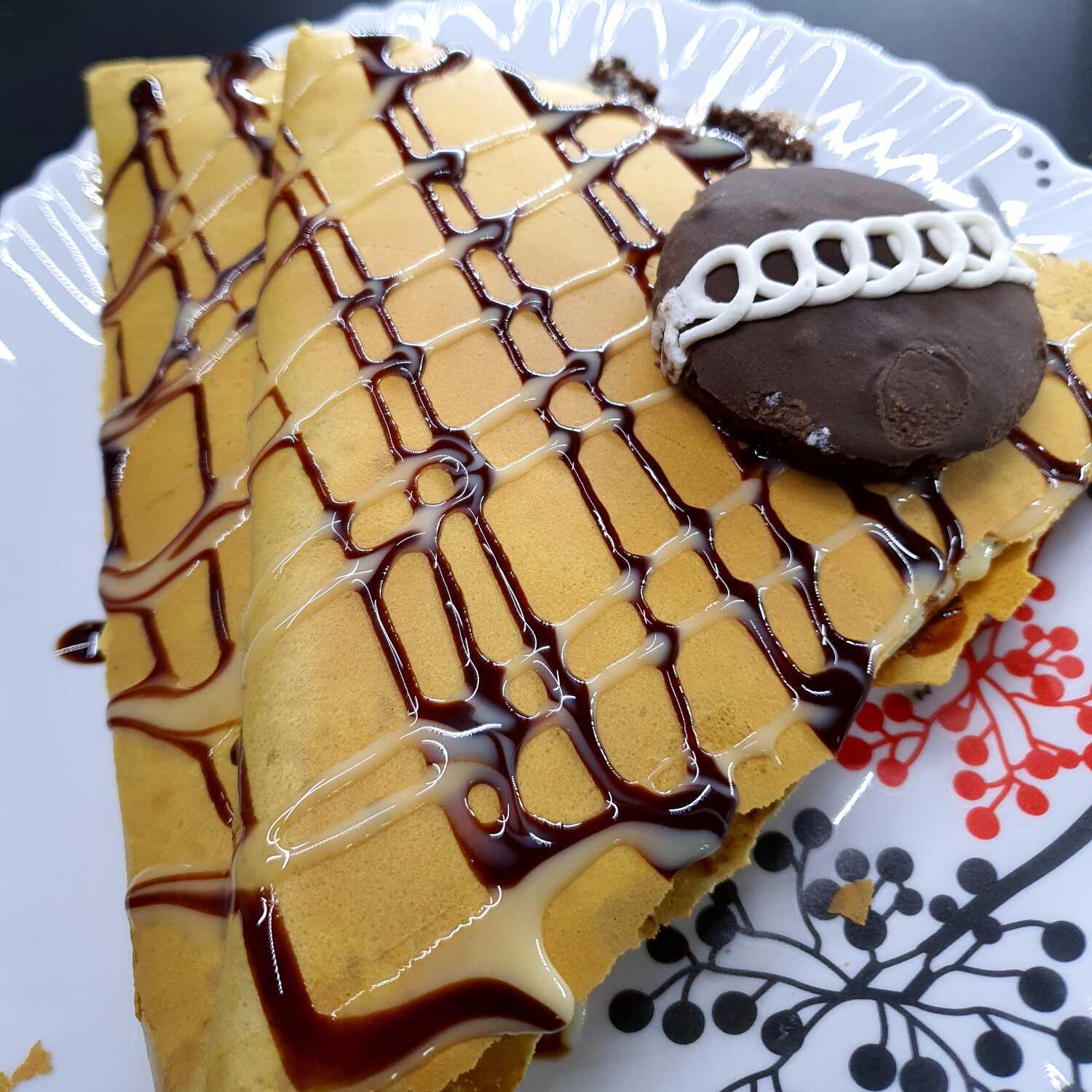 Crepa de Nutella con Pingüinos