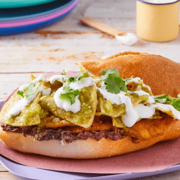 Torta de Chilaquiles