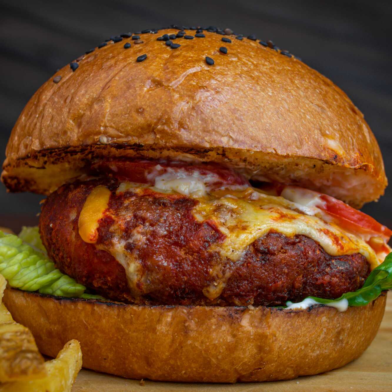 HAMBURGUESA DE POLLO BUFFALO