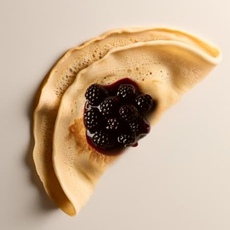 Crepa de Mermelada de Zarzamora