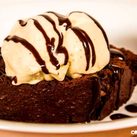 Brownie con Helado