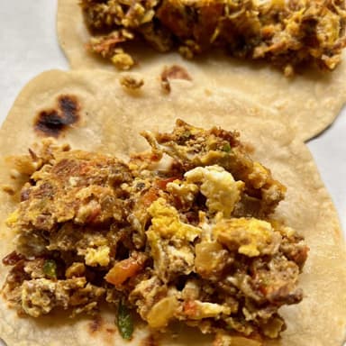 Taco de Machacado
