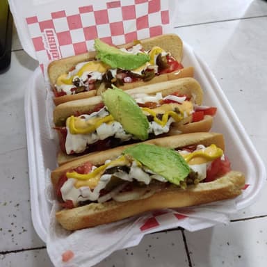 Orden de 3 Hot Dogs