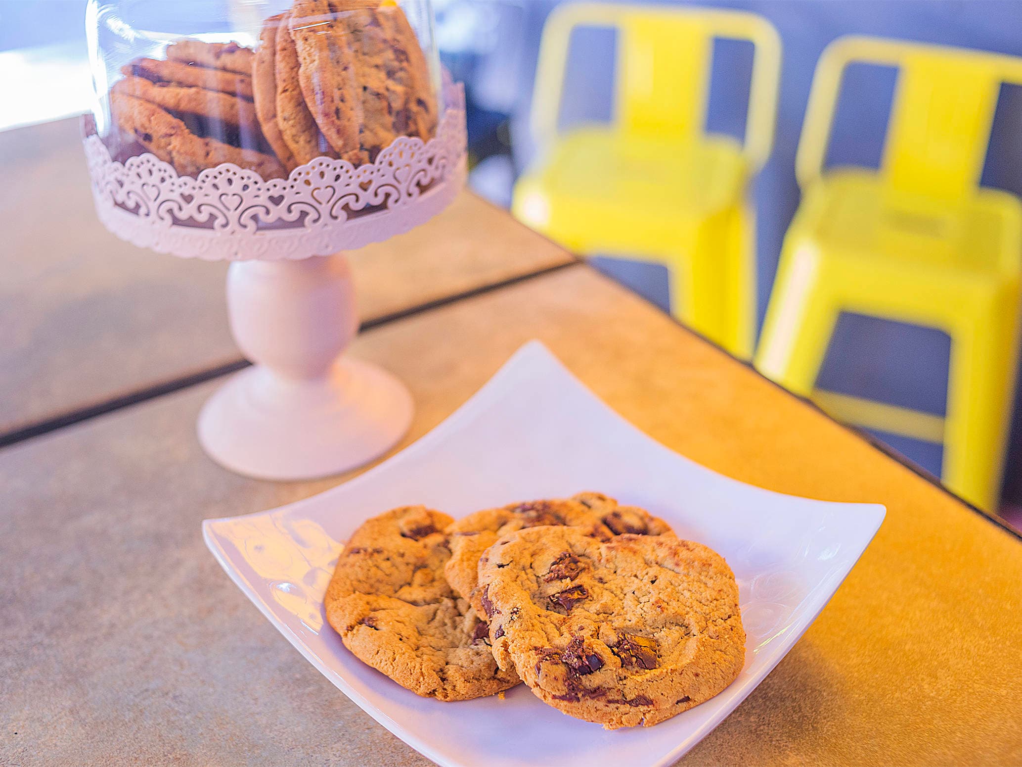Galleta con trozos de Chocolate y nuez