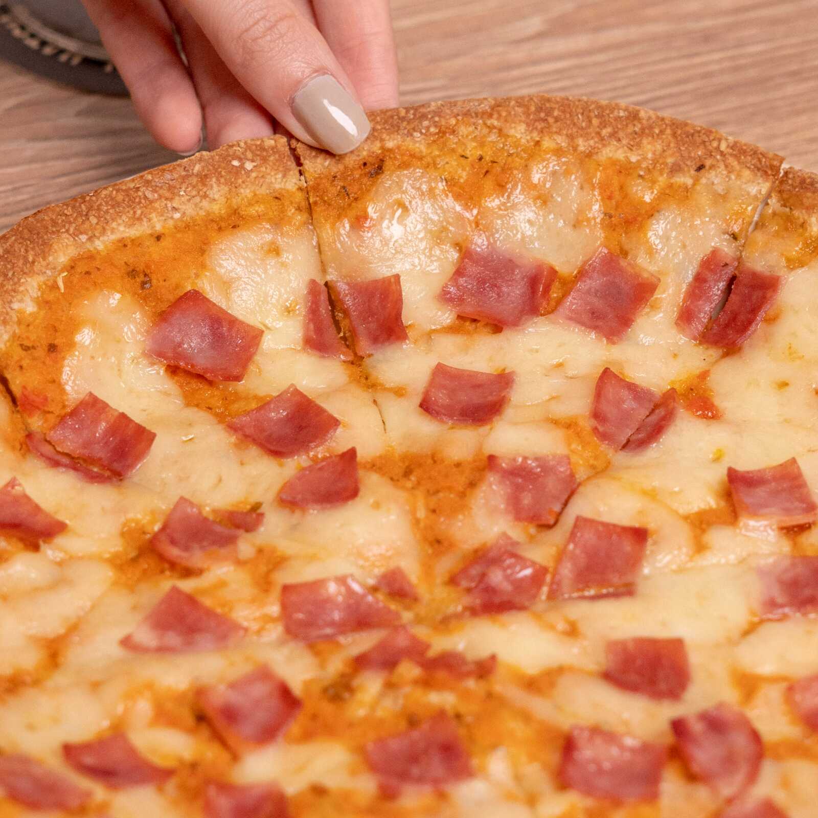 Pizza Jamón y Queso - Kids