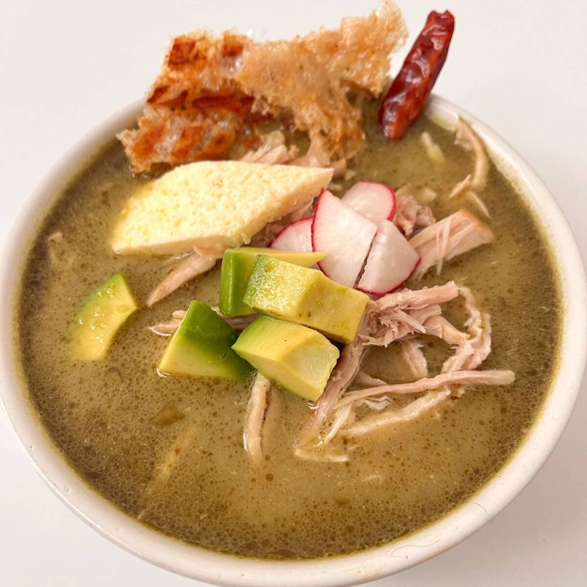 Pozole verde estilo Guerrero