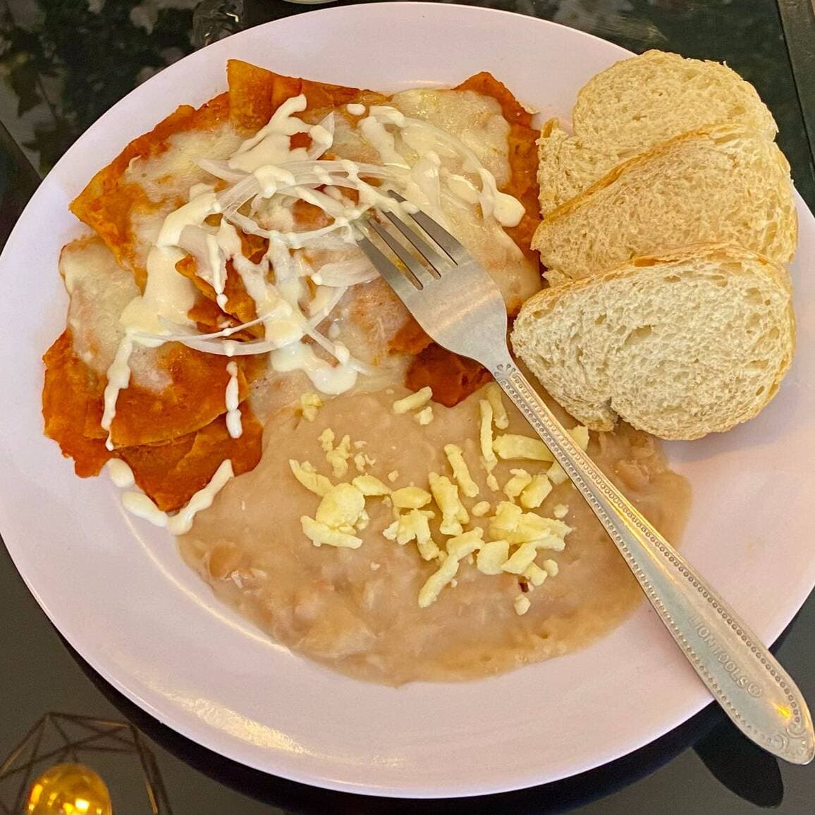Chilaquiles Rojos Sencillos