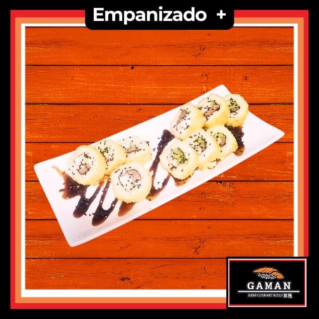 Rollo camarón roca empanizado especial