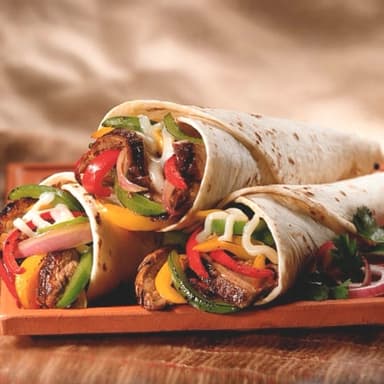 Burro Grande de Fajitas Pollo