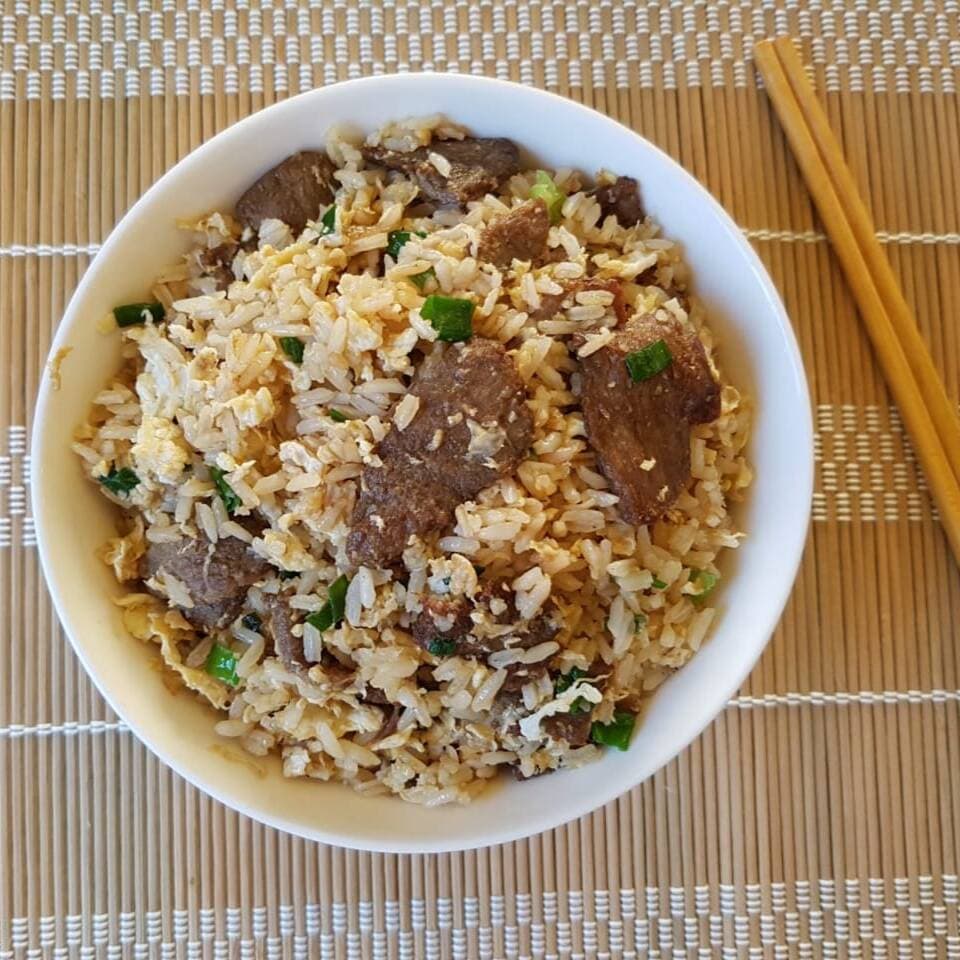 Chaufa con Carne de Res Personal