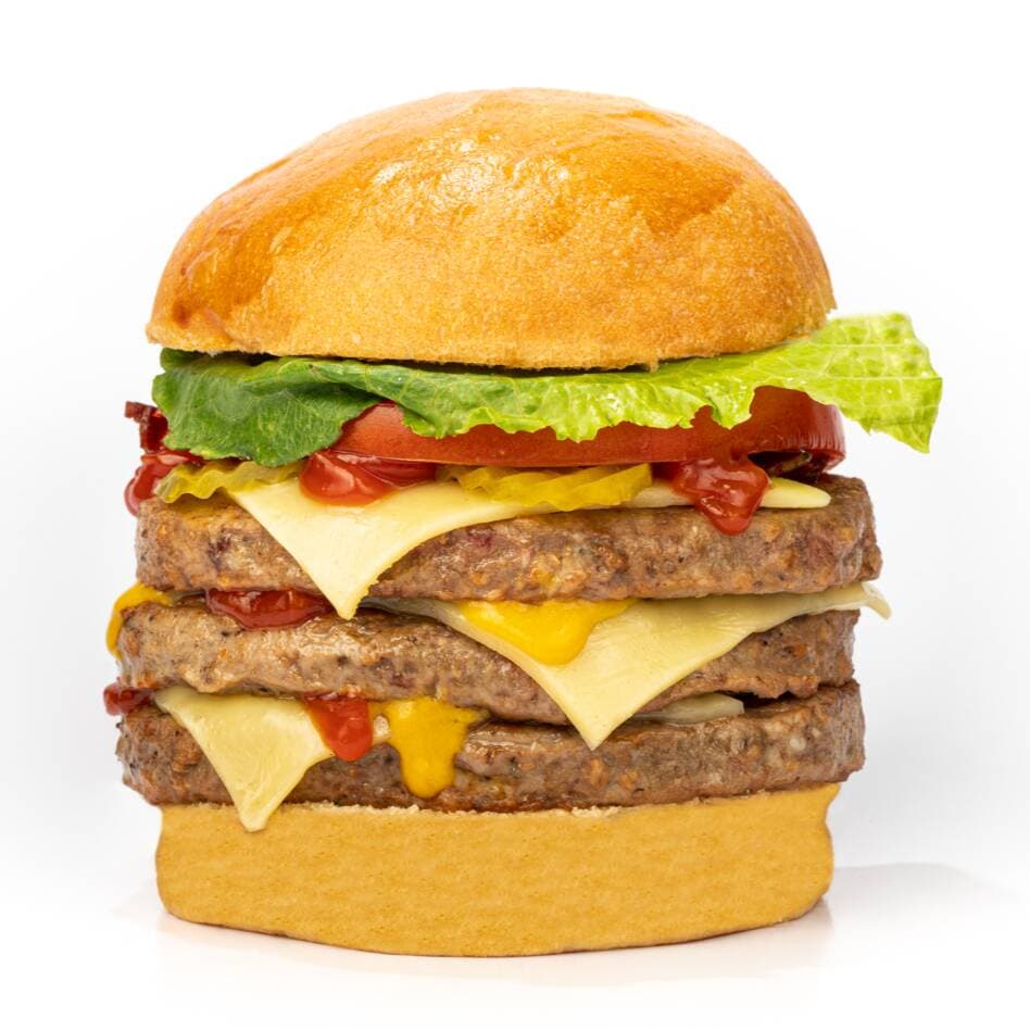HAMBURGUESA TRIPLE