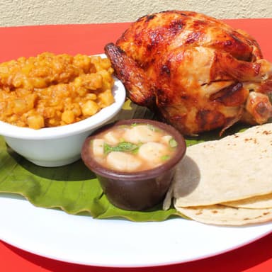 Pollo + Picadillo de Papa