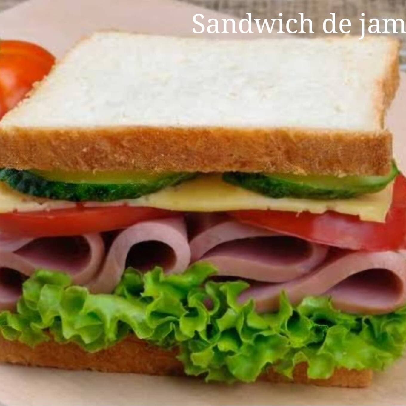 Sándwich de Jamón