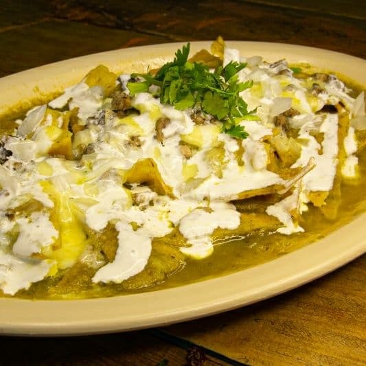 Chilaquiles Gratinados