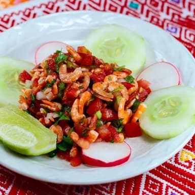Ensalada de Camarón Seco