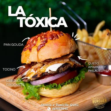Hamburguesa Toxica