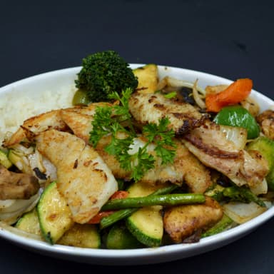 TEPPANYAKI DE PESCADO