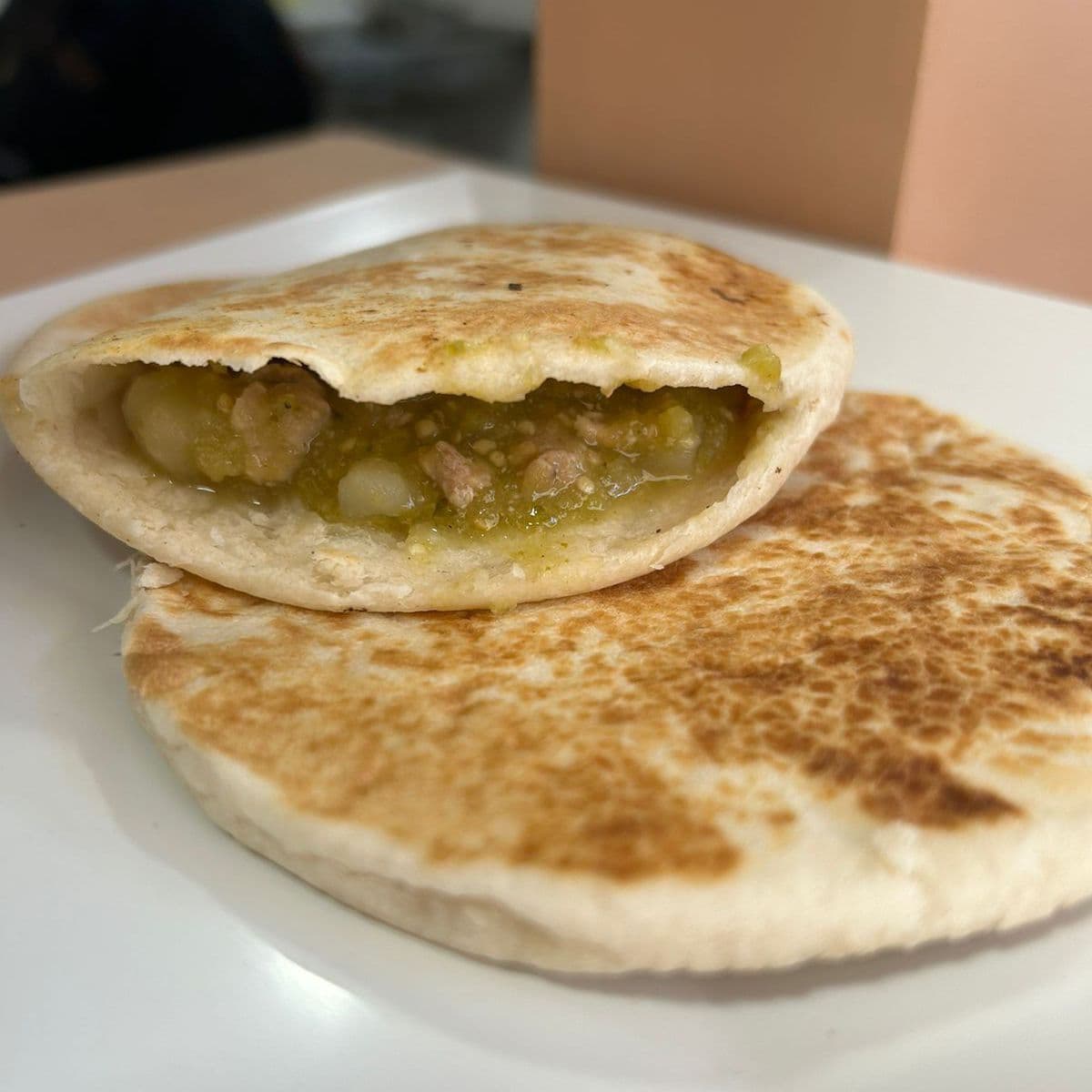 Gordita de Carne con Papas