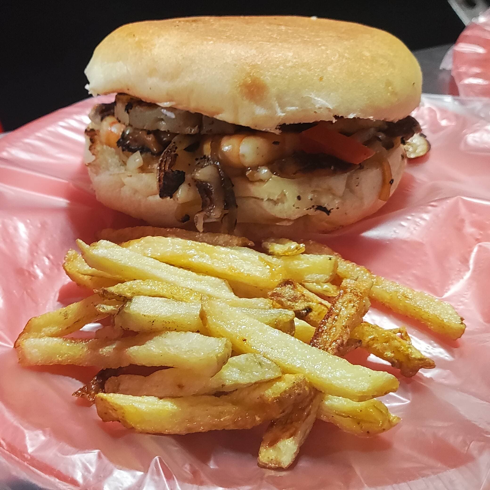 Hamburguesa Camarón a la Plancha