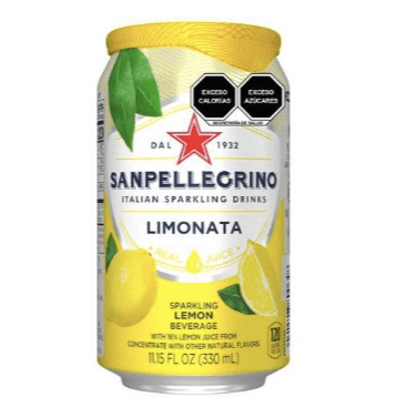 Agua Mineral San Pellegrino Limon 330ml